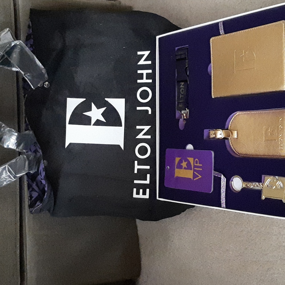 Elton John VIP Swag Gift Set with Canvas Tote